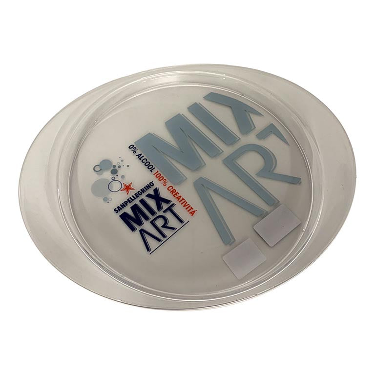 VASSOIO OVALE SANPELLEGRINO TRASPARENTE (1 pz)